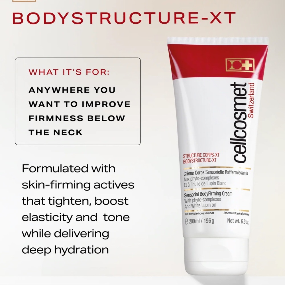 Cellcosmet Structure-XT Sensorial Firming Body Cream (3 Pack) - White & Red